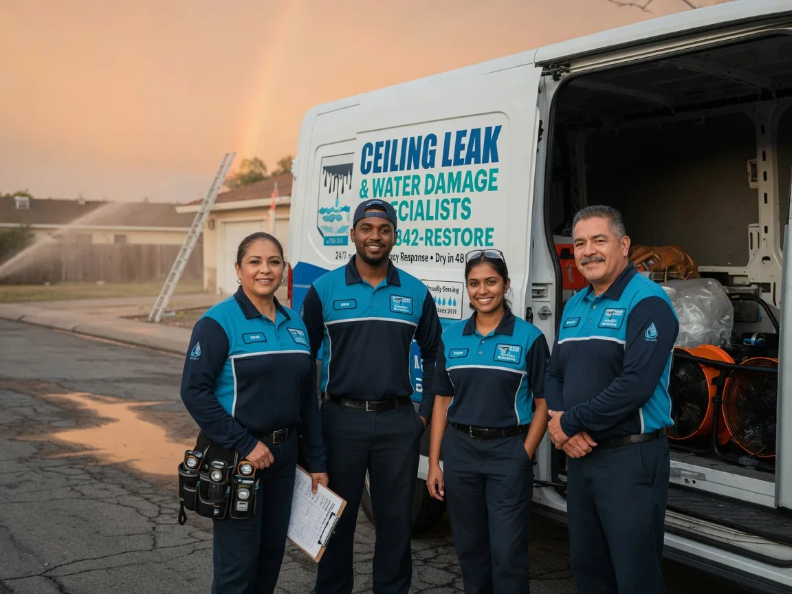 Ceiling Leak Cleanup company in Ryderwood, WA