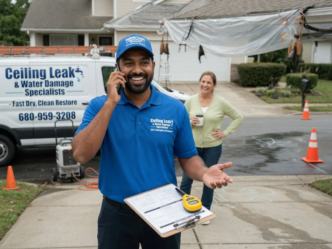 Ceiling Leak Cleanup Ryderwood, WA FAQs